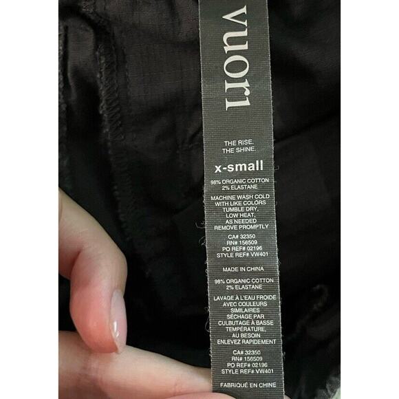 Vuori Dark Gray Ripstop DuraTerra Men's Activewear Pants Size XS - Picture 3 of 4